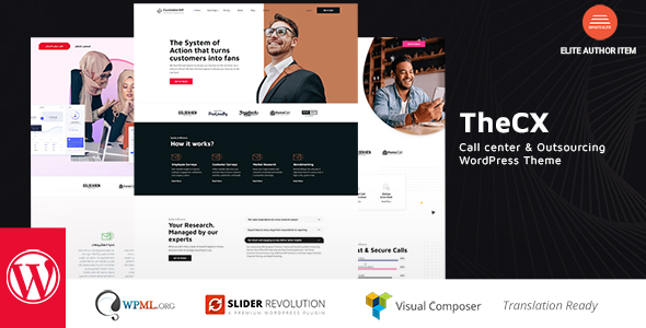 TheCX - Customer Experience WordPress Theme Logo